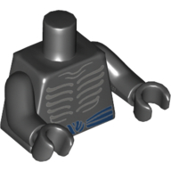 Lego tělo, černá (6196849)